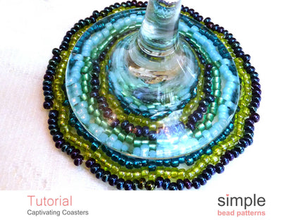 Captivating Coasters Beading Pattern