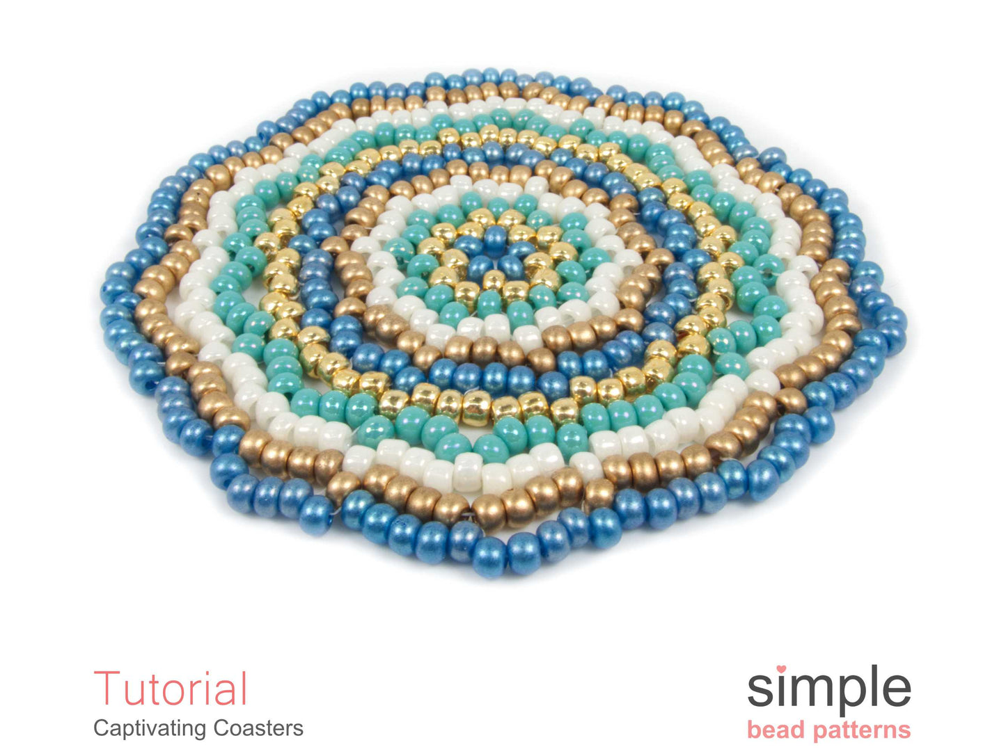 Captivating Coasters Beading Pattern