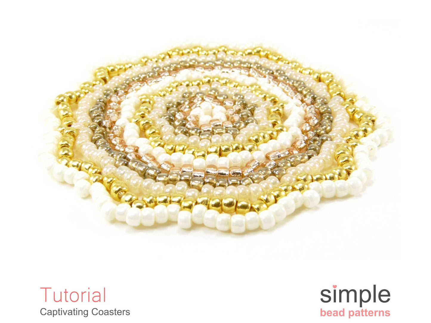 Captivating Coasters Beading Pattern