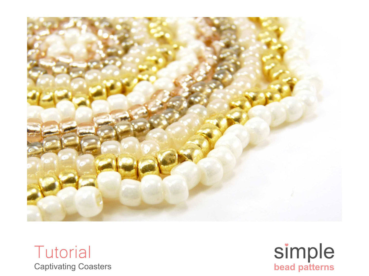 Captivating Coasters Beading Pattern