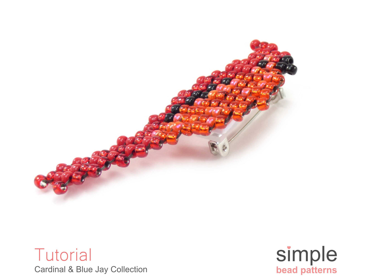 Cardinal / Blue Jay Earrings, Necklace, Brooch & Ornament Tutorial