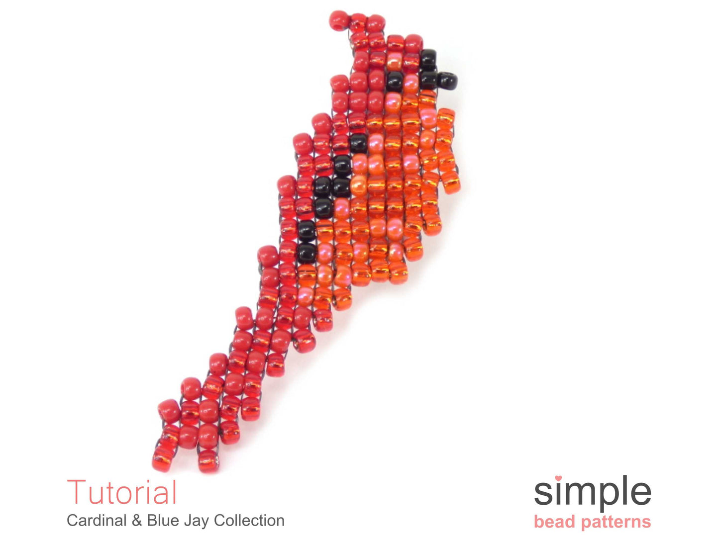 Cardinal / Blue Jay Earrings, Necklace, Brooch & Ornament Tutorial