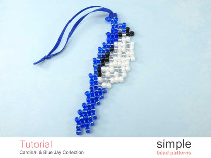 Cardinal / Blue Jay Earrings, Necklace, Brooch & Ornament Tutorial