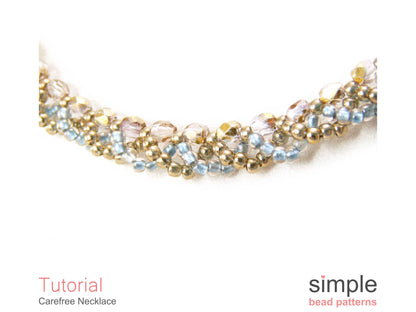 Carefree Necklace Beading Pattern