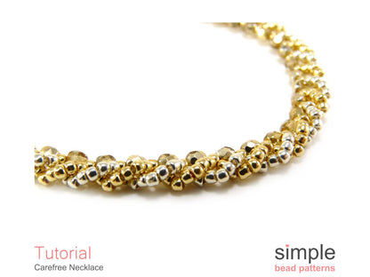 Carefree Necklace Beading Pattern