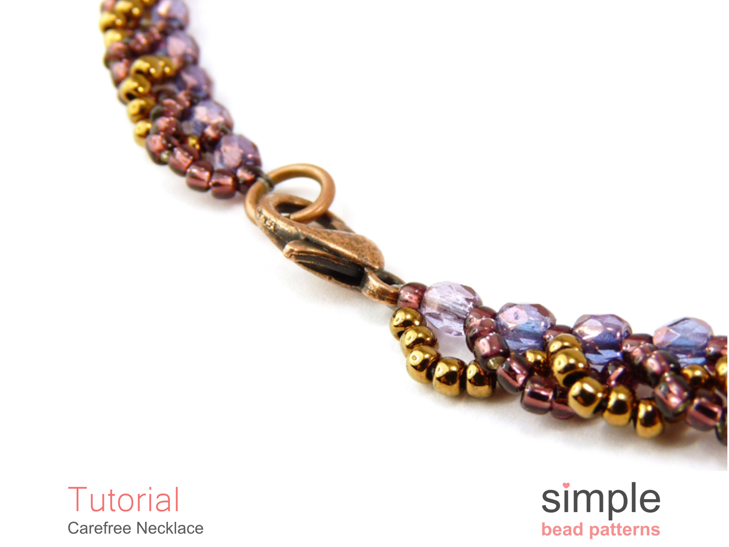 Carefree Necklace Beading Pattern
