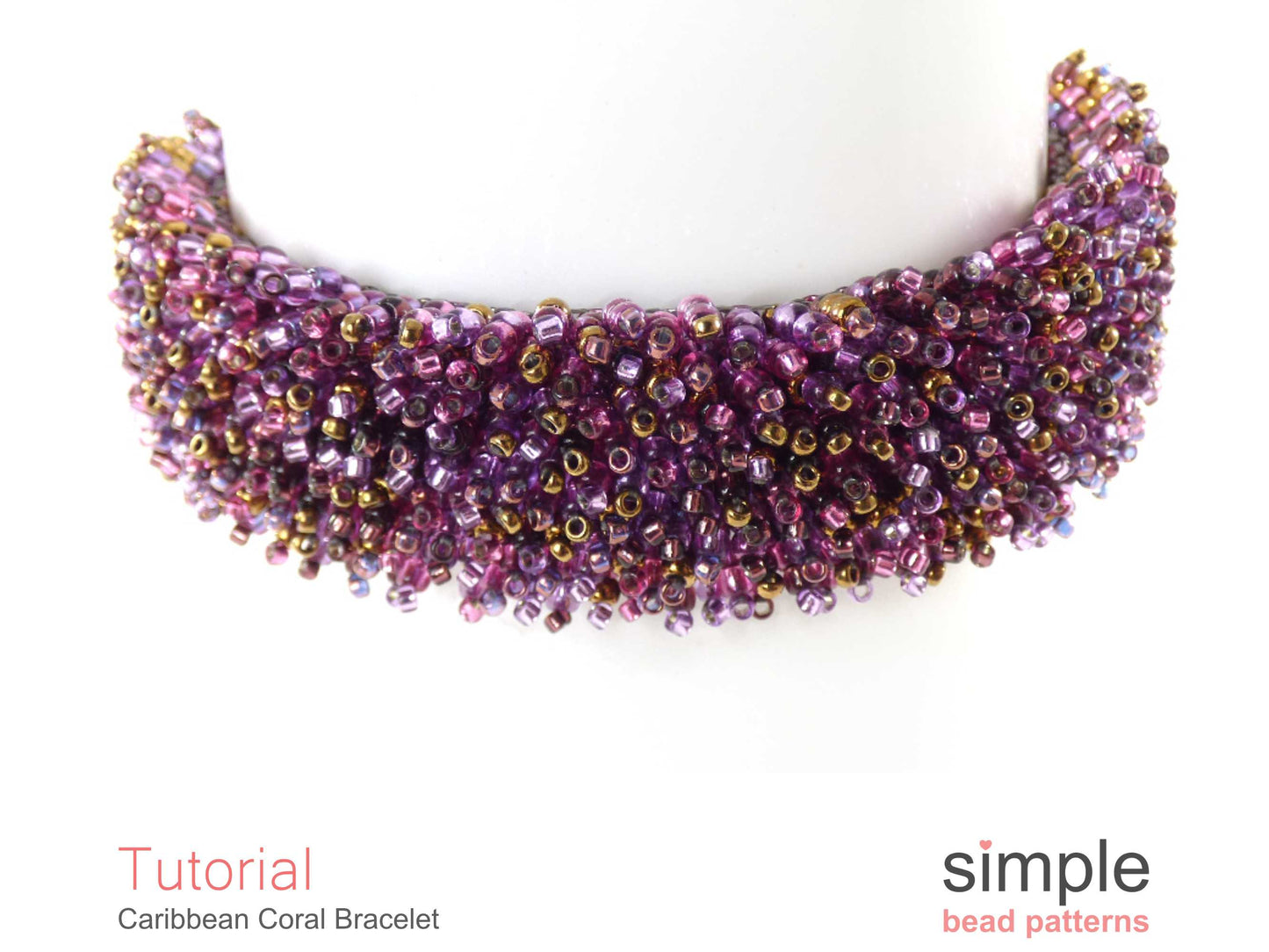 Caribbean Coral Bracelet Beading Pattern