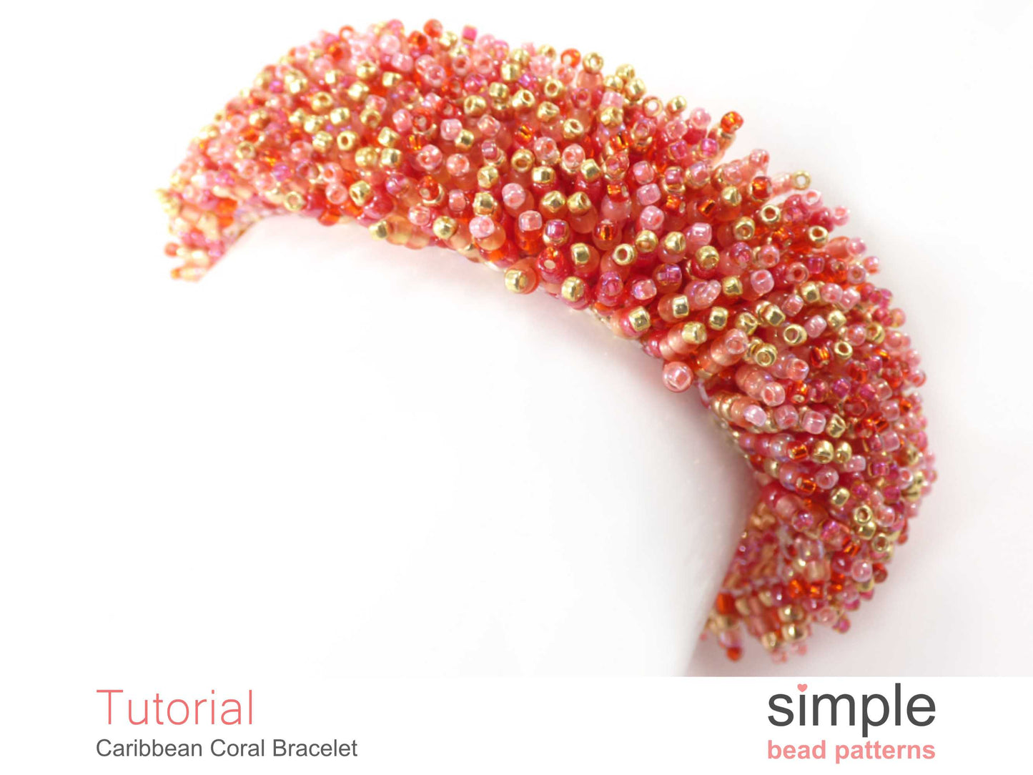 Caribbean Coral Bracelet Beading Pattern