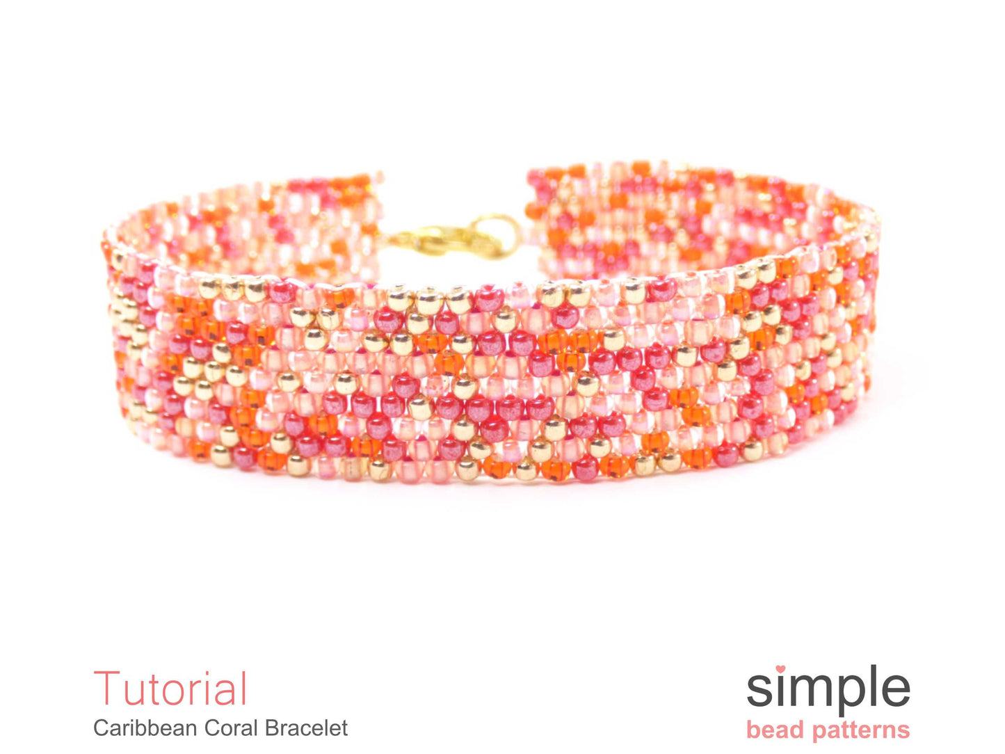 Caribbean Coral Bracelet Beading Pattern