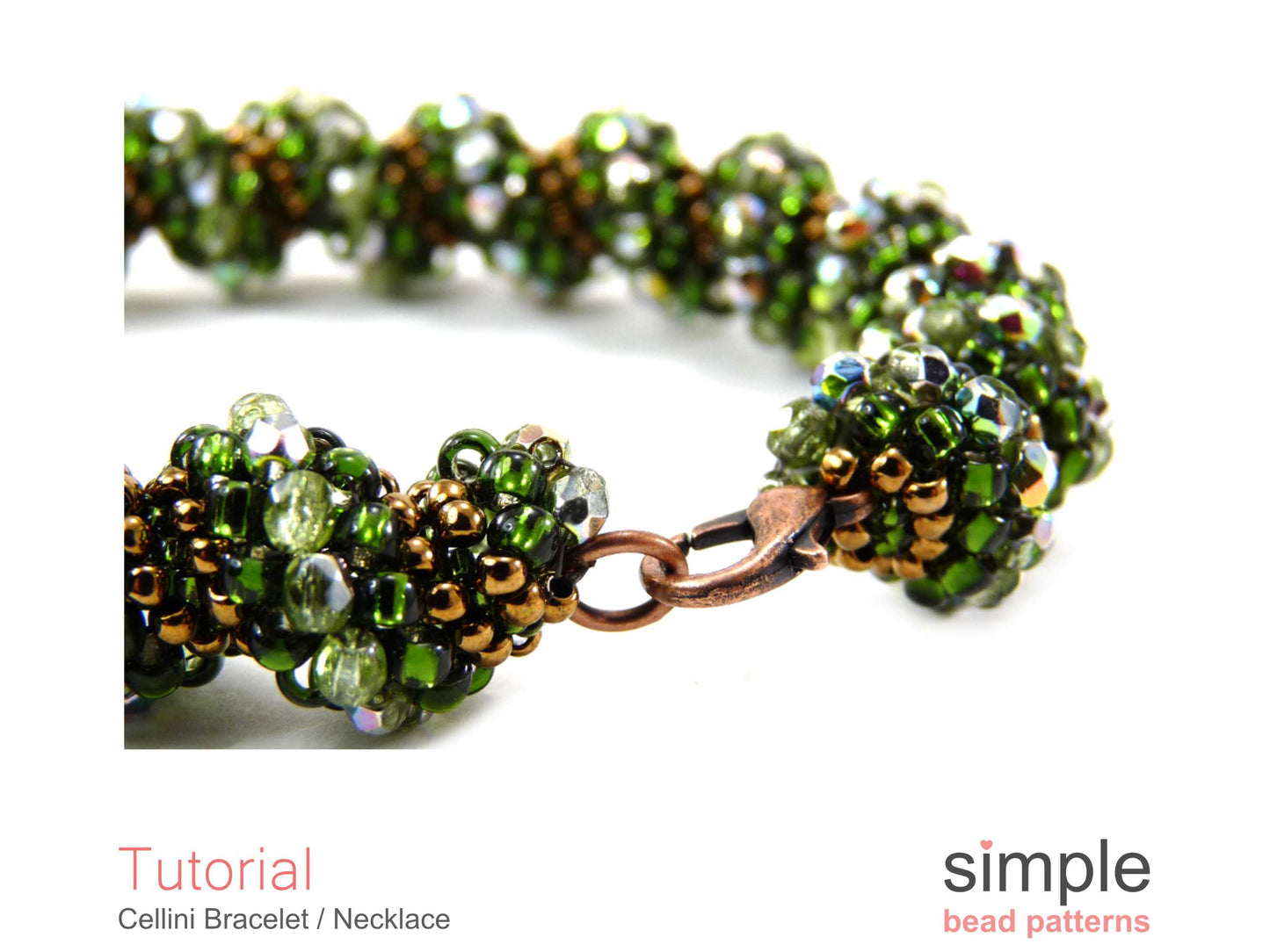Cellini Spiral Bracelet & Necklace Beading Pattern