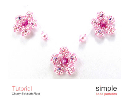 Cherry Blossom Float Necklace Beading Pattern