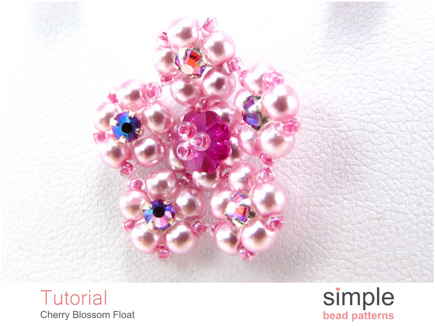 Cherry Blossom Float Necklace Beading Pattern