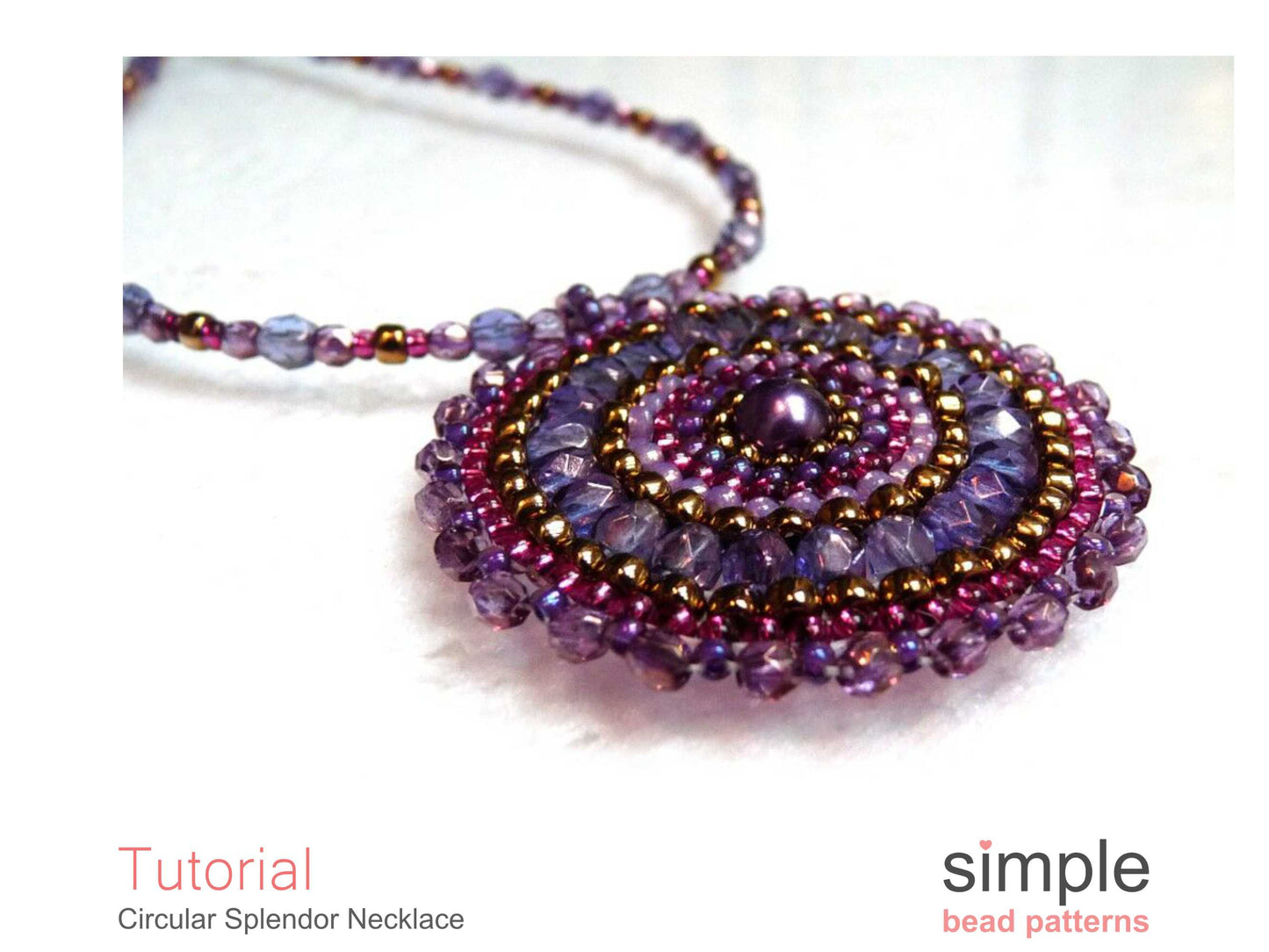 Circular Splendor Necklace Beading Pattern