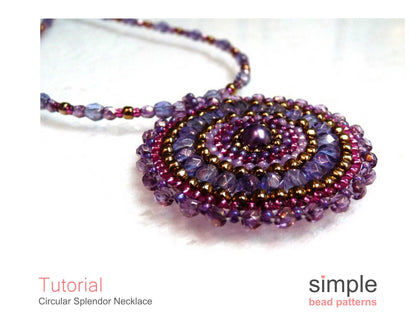 Circular Splendor Necklace Beading Pattern