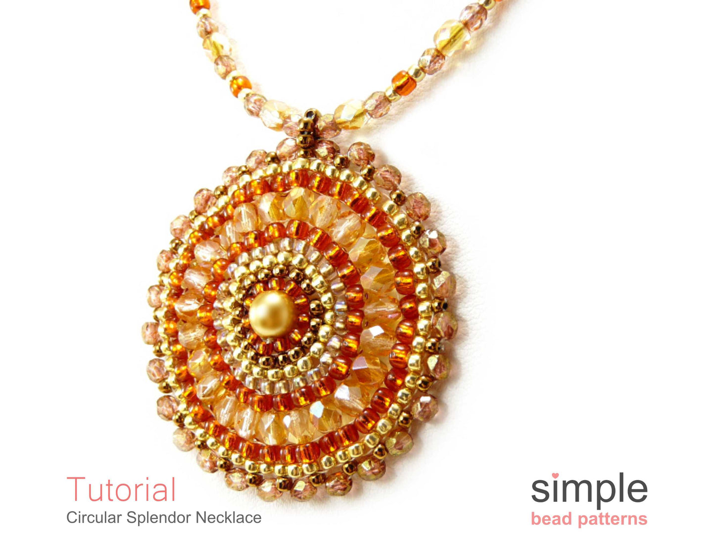 Circular Splendor Necklace Beading Pattern