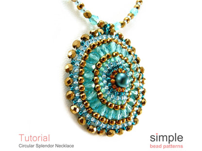 Circular Splendor Necklace Beading Pattern