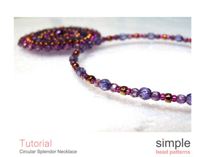 Circular Splendor Necklace Beading Pattern