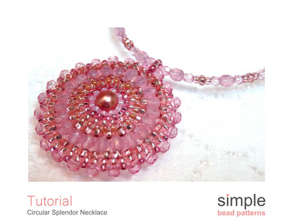 Circular Splendor Necklace Beading Pattern