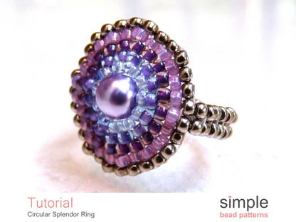 Circular Splendor Ring Beading Pattern
