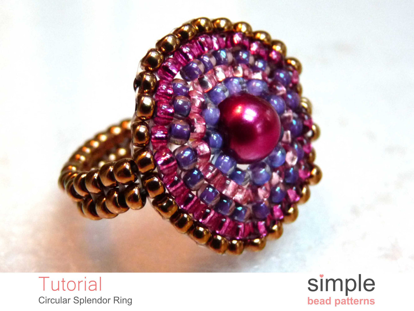 Circular Splendor Ring Beading Pattern