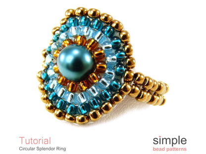 Circular Splendor Ring Beading Pattern