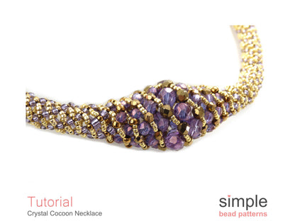 Crystal Cocoon Necklace Beading Pattern