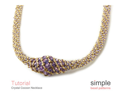 Crystal Cocoon Necklace Beading Pattern
