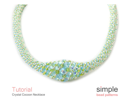 Crystal Cocoon Necklace Beading Pattern