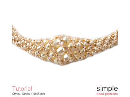 Crystal Cocoon Necklace Beading Pattern