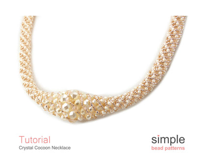 Crystal Cocoon Necklace Beading Pattern