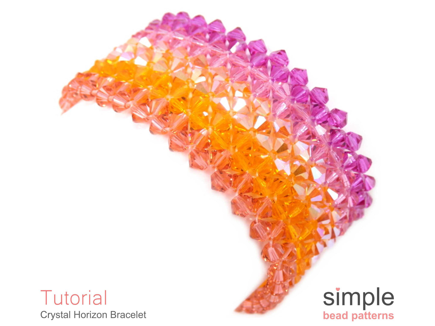 Crystal Horizon Bracelet Beading Pattern