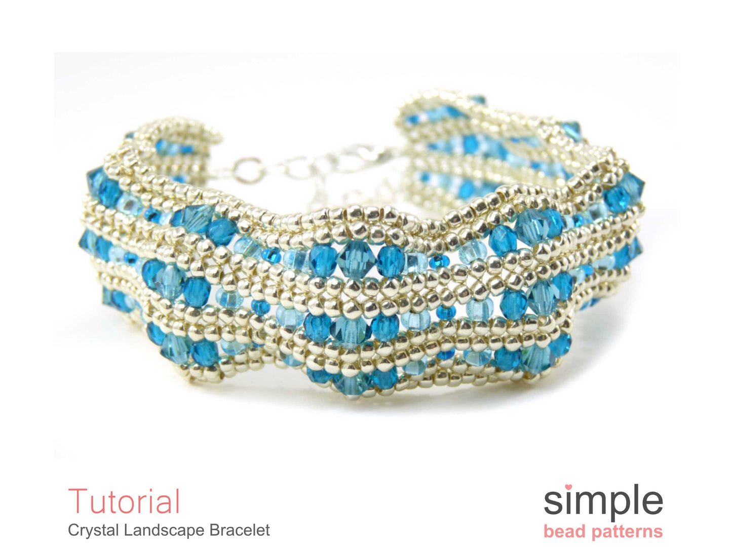 Crystal Landscape Bracelet Beading Pattern