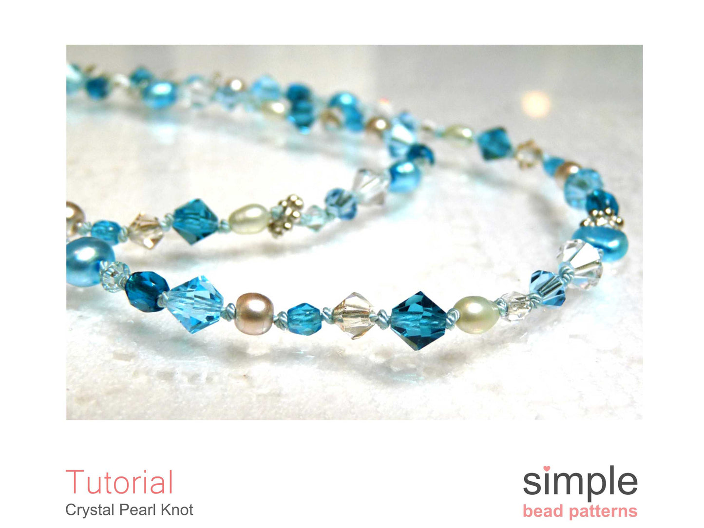 Crystal Pearl Knot Bracelet & Necklace Tutorial