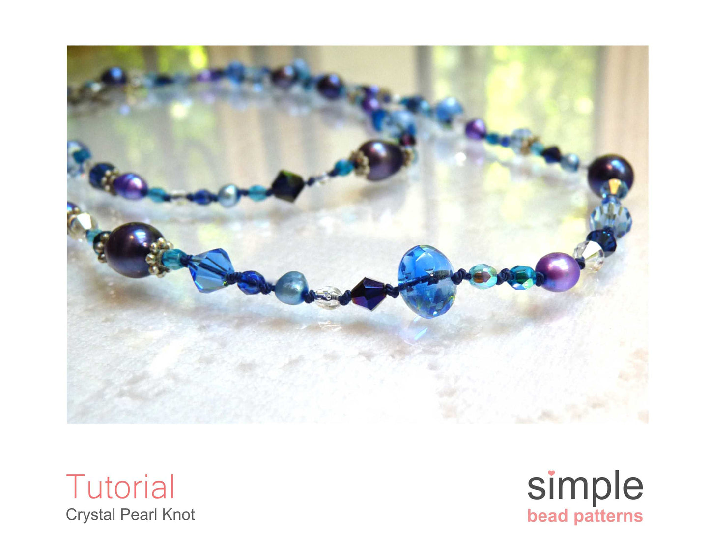 Crystal Pearl Knot Bracelet & Necklace Tutorial
