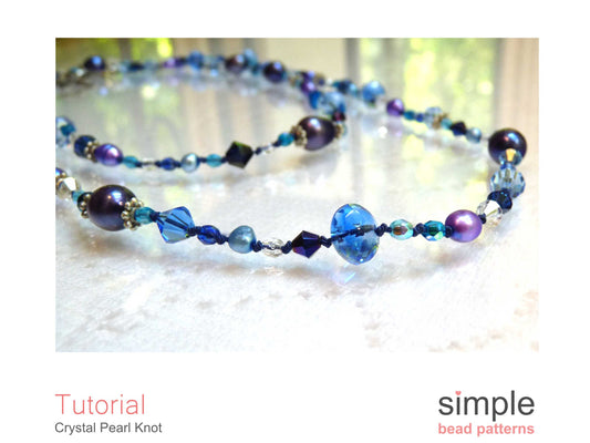 Crystal Pearl Knot Bracelet & Necklace Tutorial