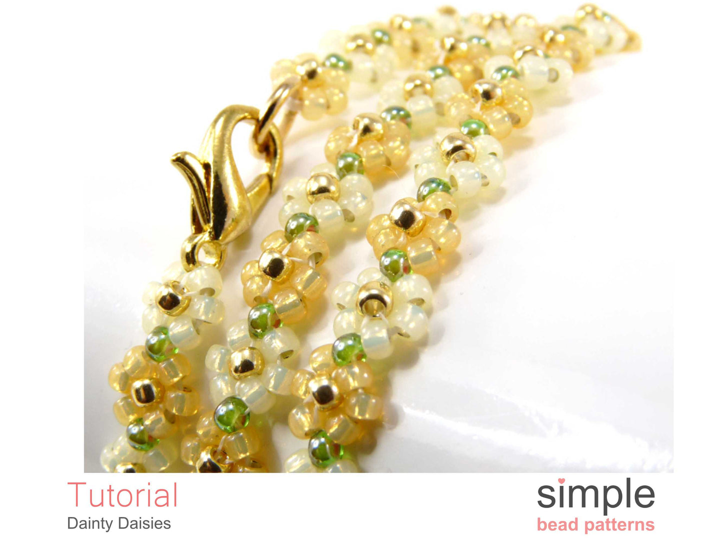 Dainty Daisies Bracelet & Necklace Pattern