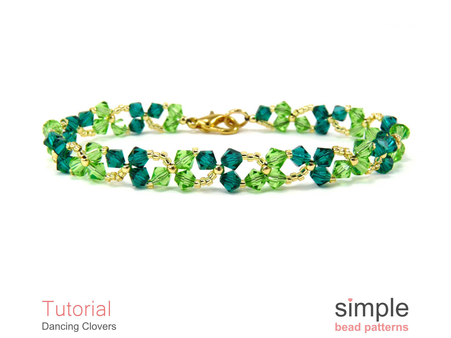 Dancing Clovers Bracelet & Necklace Pattern
