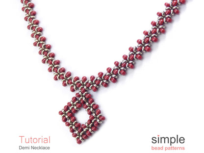 Demi Necklace Beading Pattern