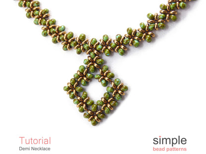 Demi Necklace Beading Pattern