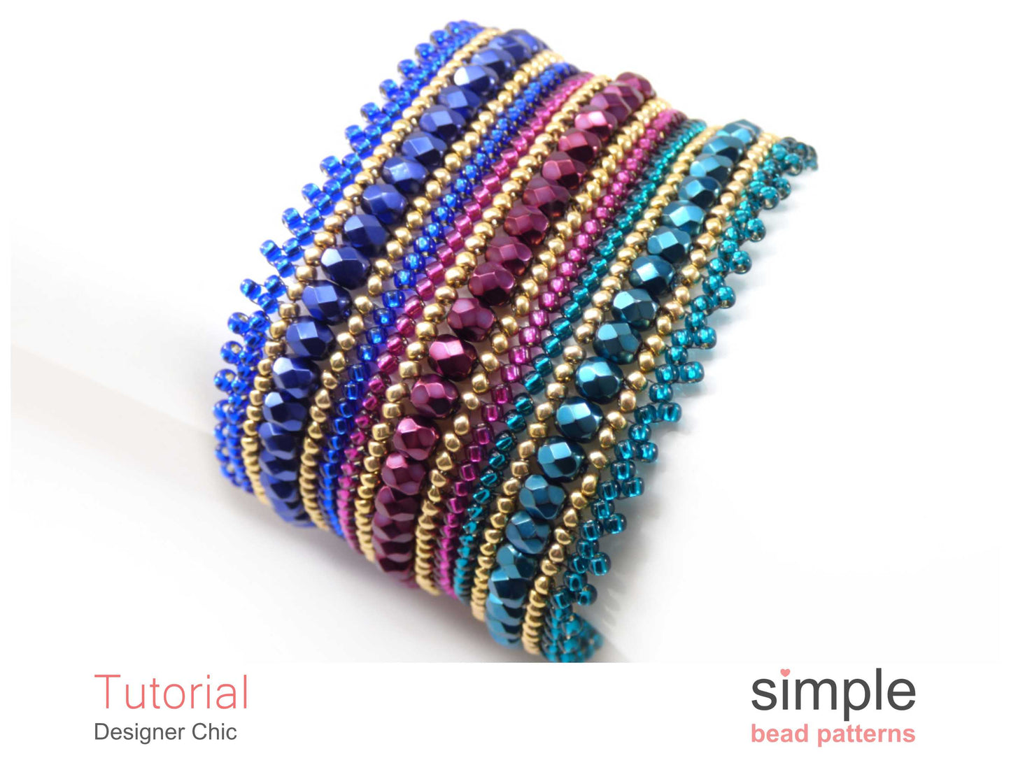 Designer Chic Bracelet Beading Pattern