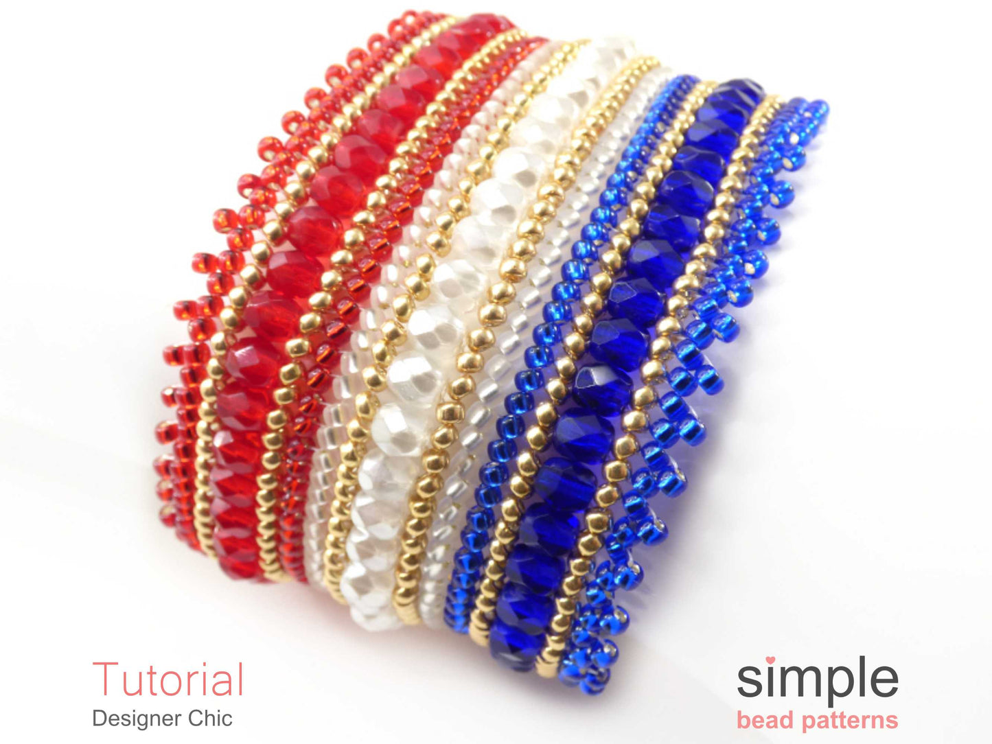 Designer Chic Bracelet Beading Pattern