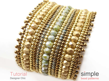 Designer Chic Bracelet Beading Pattern