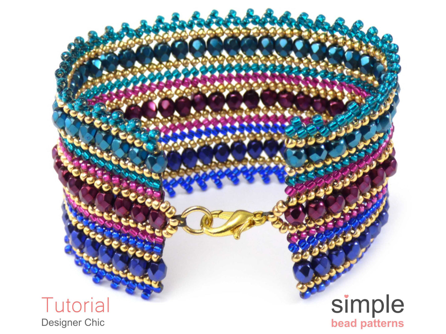 Designer Chic Bracelet Beading Pattern