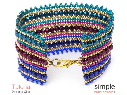 Designer Chic Bracelet Beading Pattern