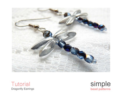 Dragonfly Earrings Beading Pattern