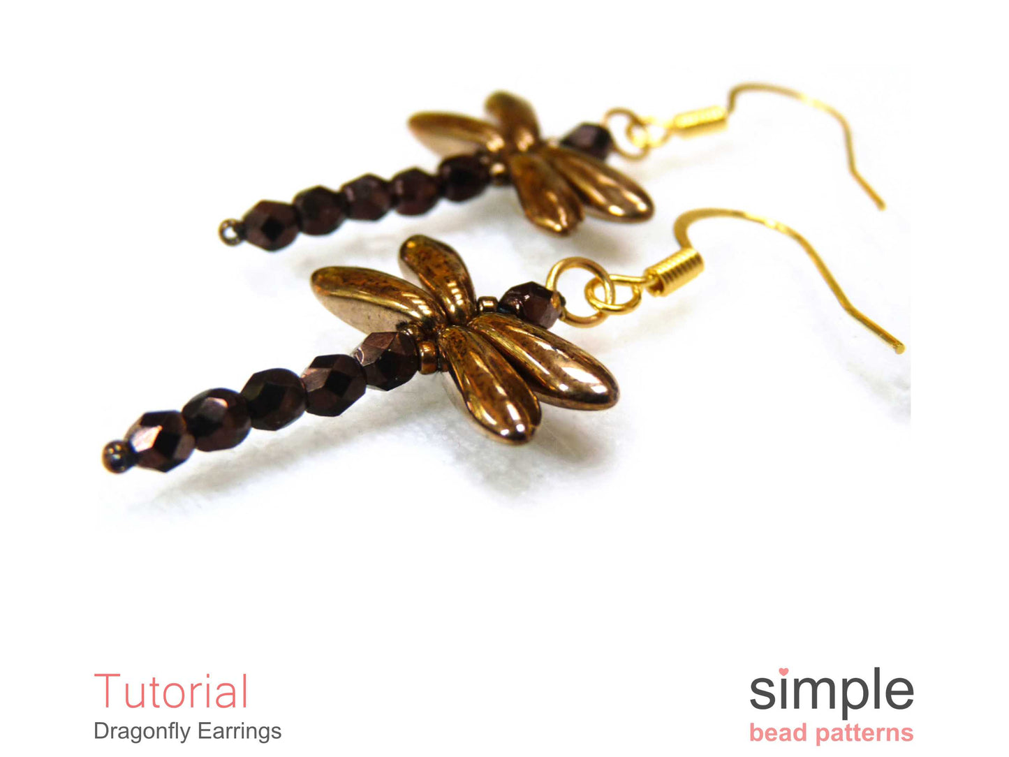 Dragonfly Earrings Beading Pattern