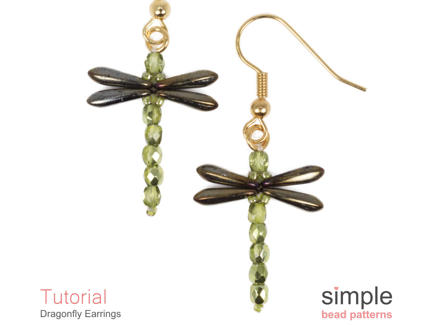 Dragonfly Earrings Beading Pattern
