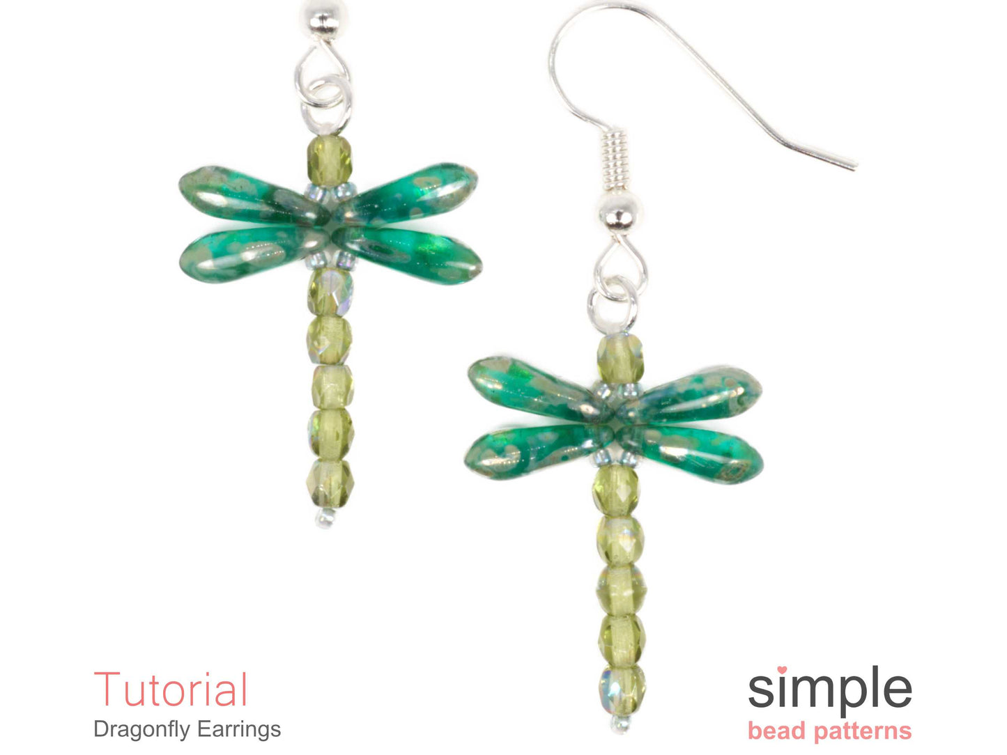 Dragonfly Earrings Beading Pattern