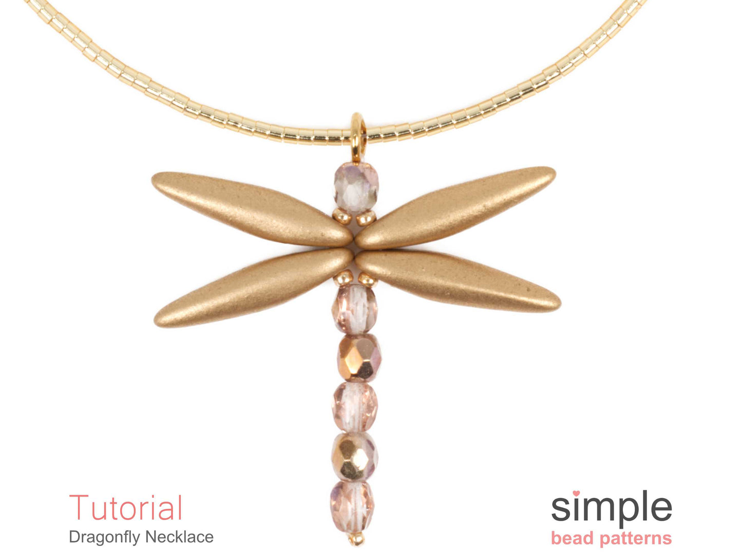 Dragonfly Necklace Beading Pattern