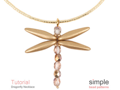 Dragonfly Necklace Beading Pattern